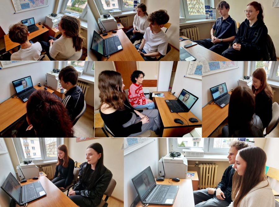 Spotkania online z koordynatorką projektów mobilności firmy Euromind