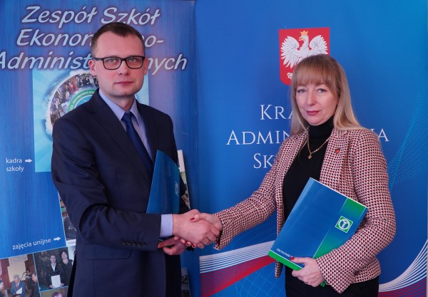 Współpraca ZSE-A z Krajową Administracją Skarbową