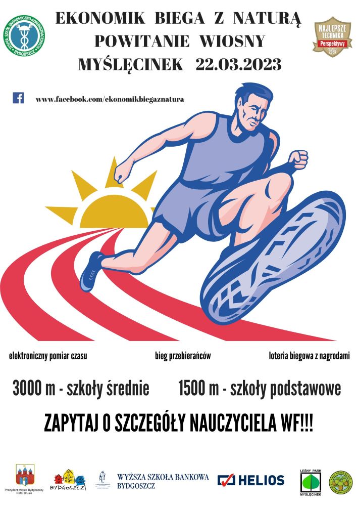 Ekonomik biega z naturą - powitanie wiosny 22.03.2023
