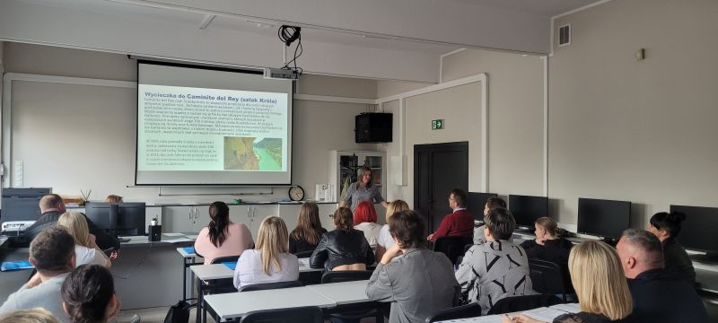 Spotkanie Erasmus przed wyjazdem do Hiszpanii