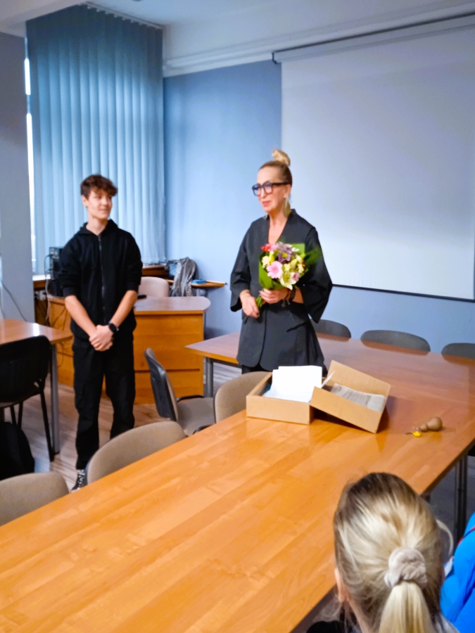 spotkanie z panią Joanną Franczak