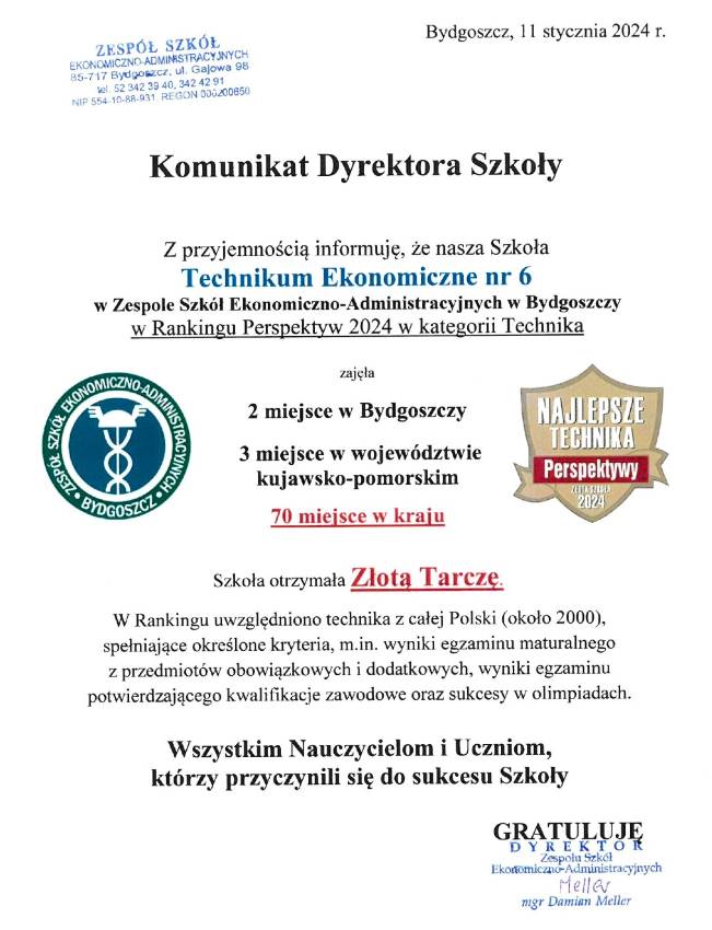 Złota tarcza 2024