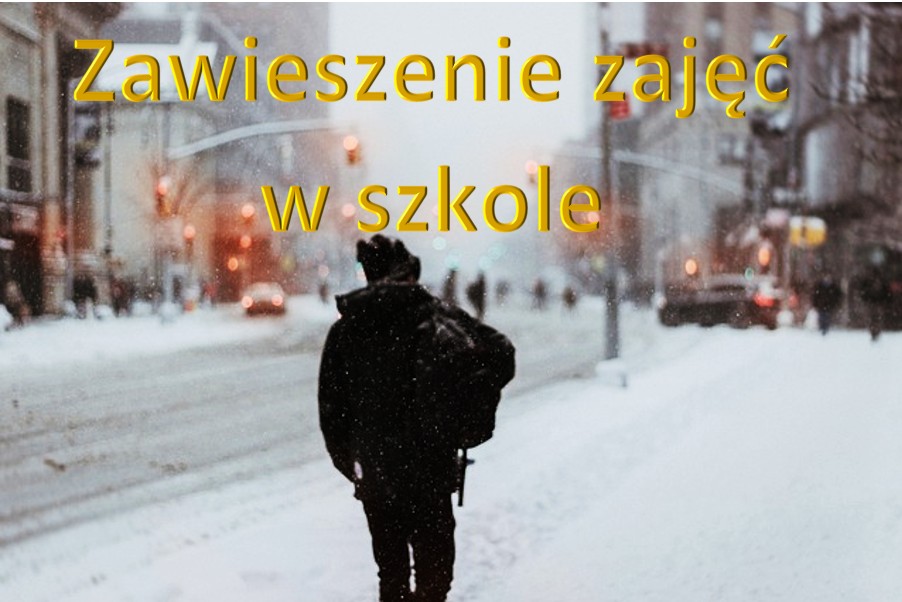 Zawieszenie zajęć !!!