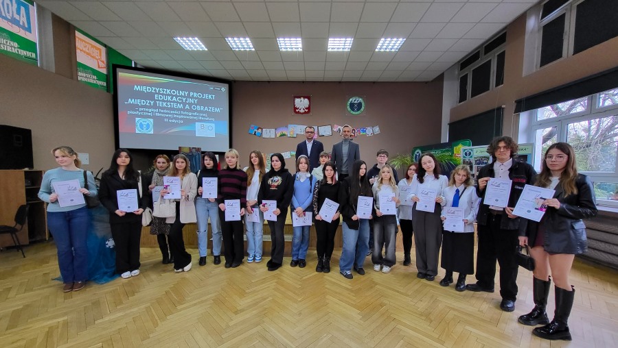 III Międzyszkolny Projekt Edukacyjny „Między Tekstem a Obrazem” - Finał