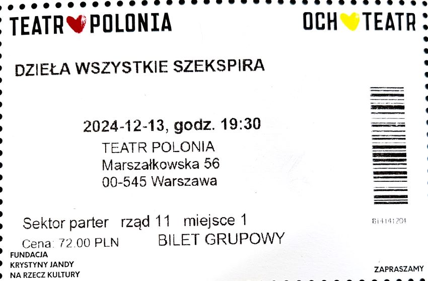 Wycieczka do Warszawy